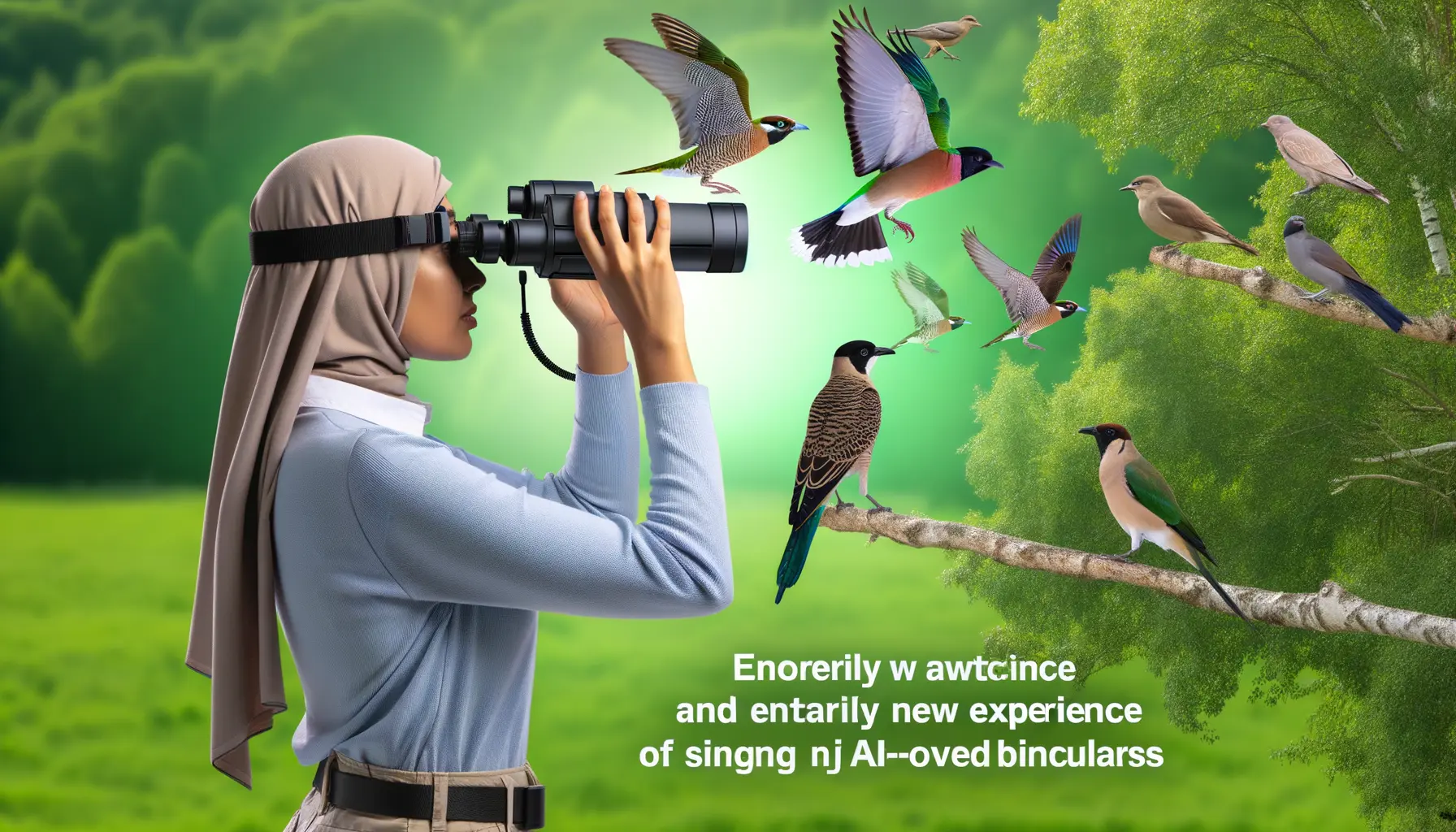 Exploring Birding With the World’s First AI-Powered Binoculars