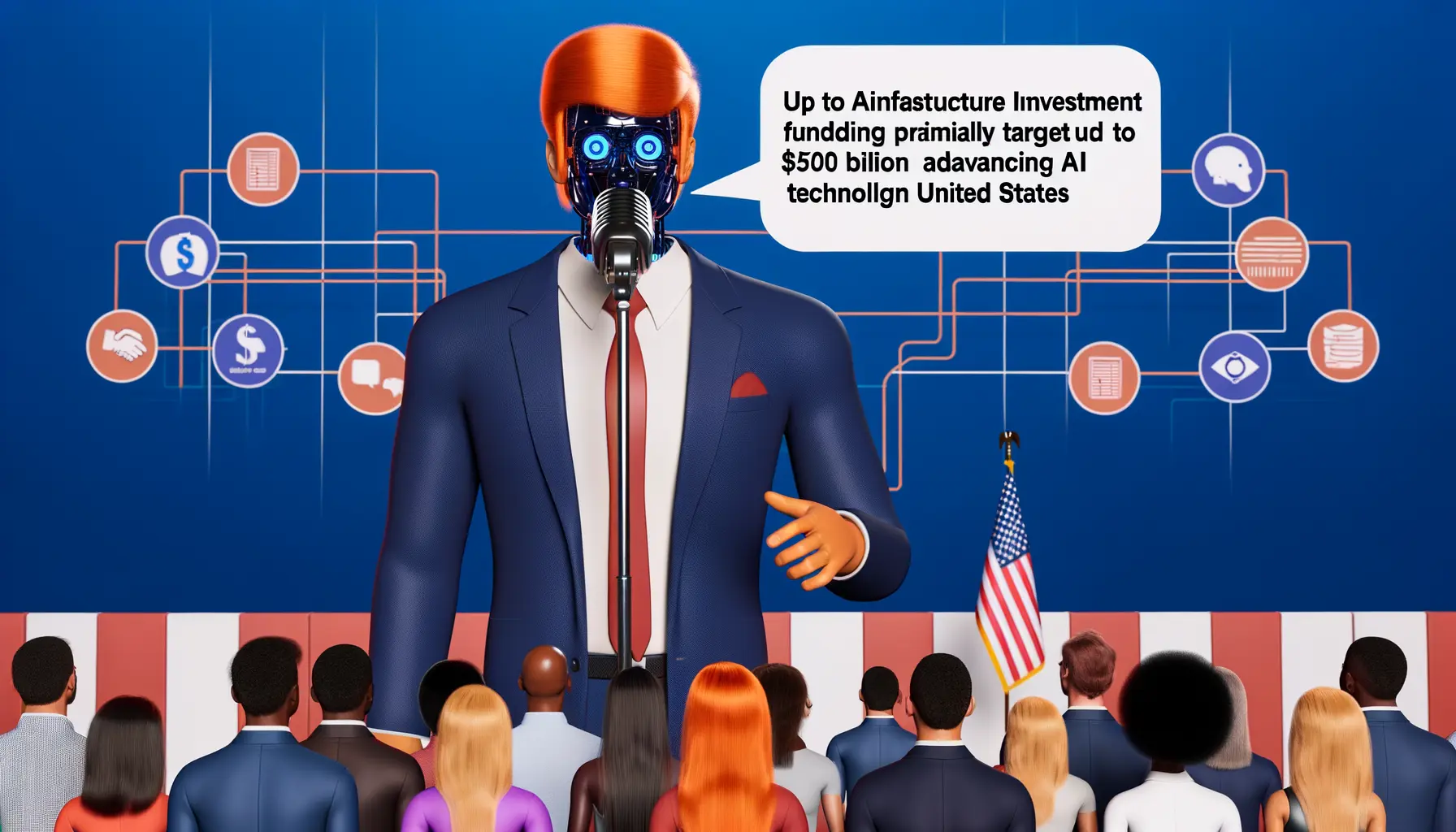 Trump Unveils Massive $500 Billion AI Investment Plan